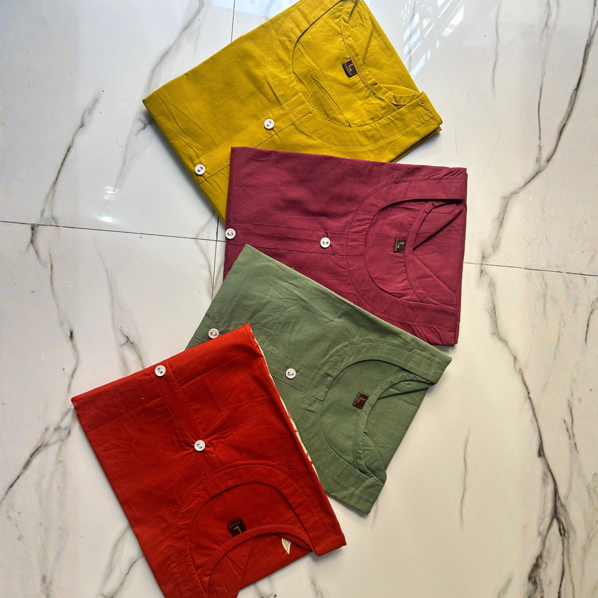 Premium Dhabu Cotton Embroidered Cord Set