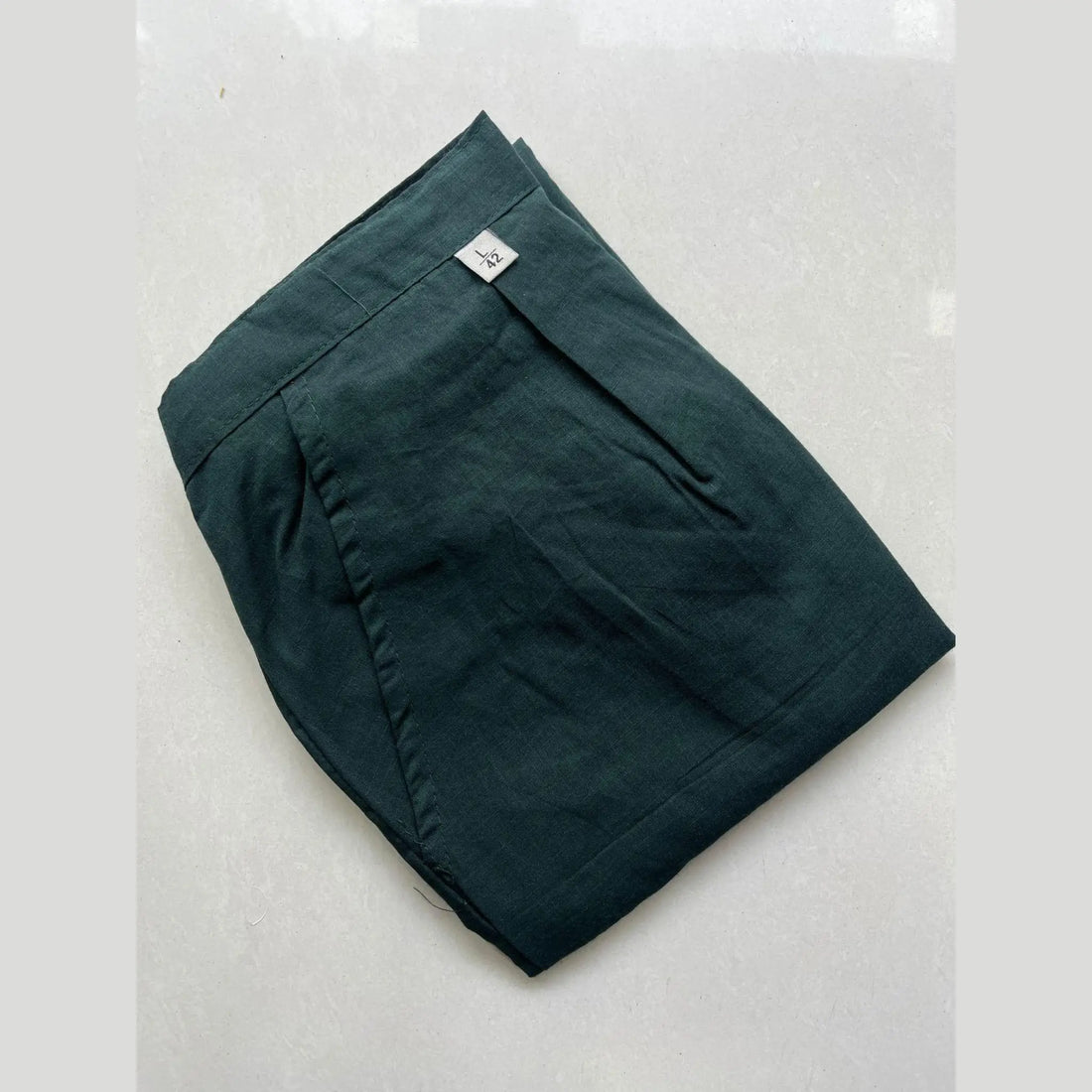 Linen Cotton Ankle Length Pants