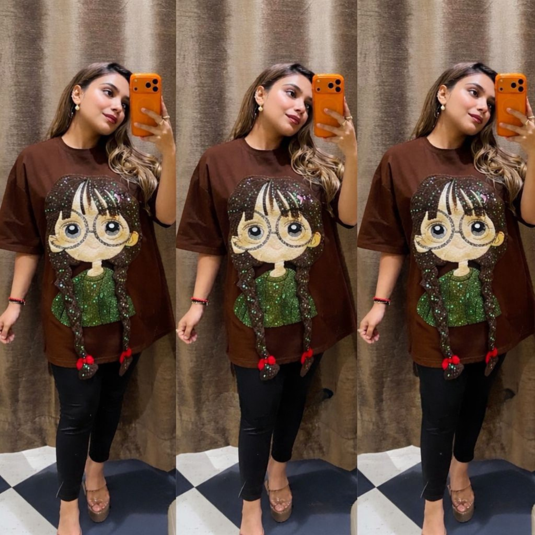 Trendy Oversized Graphic T-Shirt