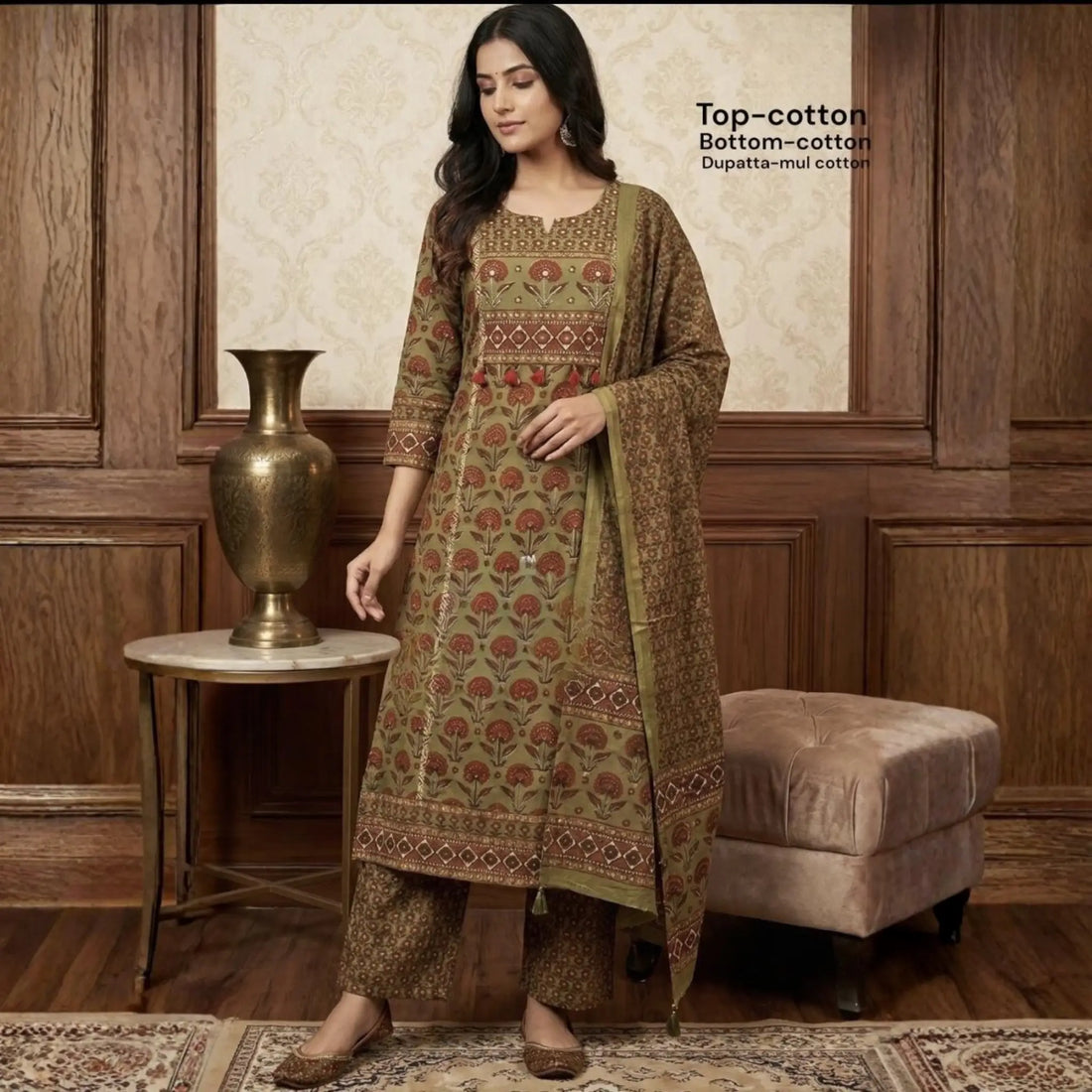 Elegant Cotton Comfort Wear