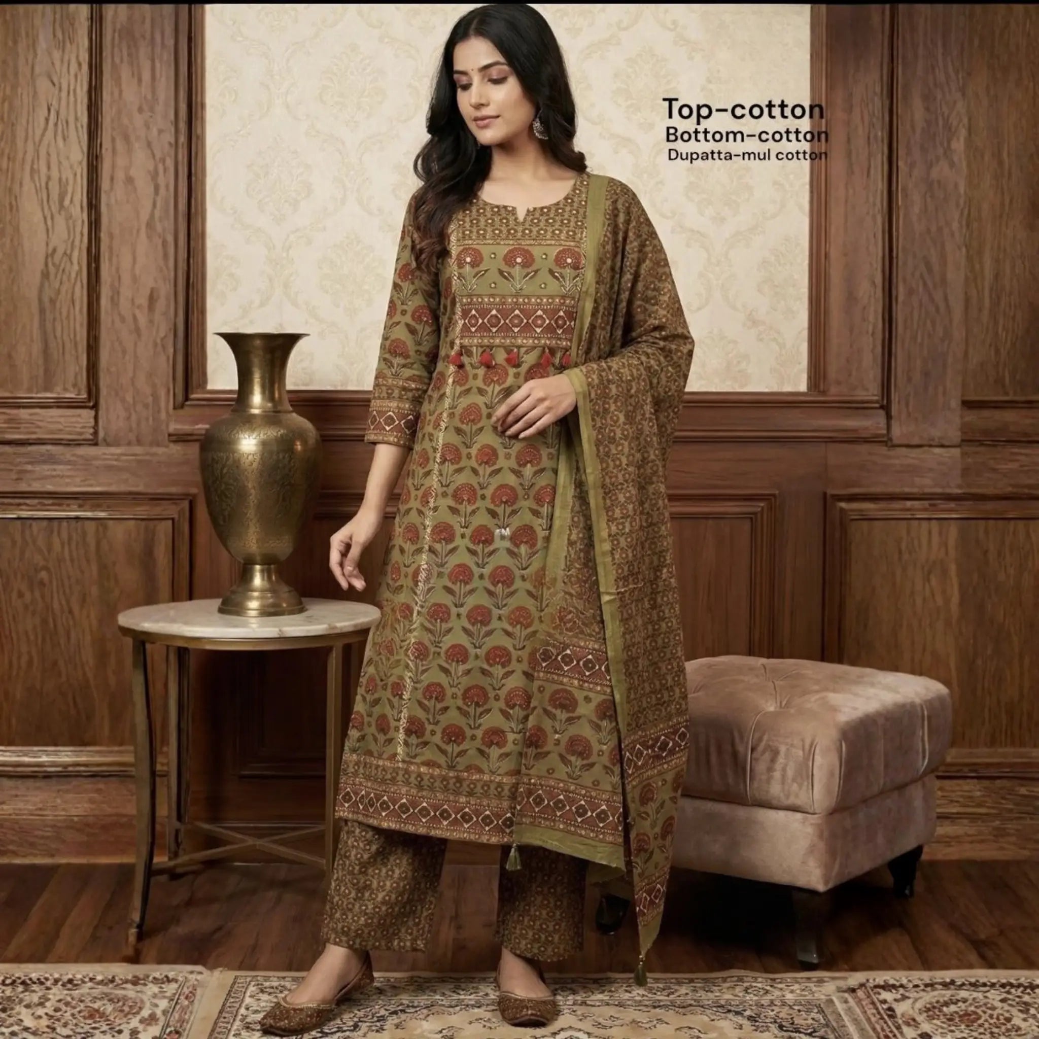Elegant Cotton Comfort Wear