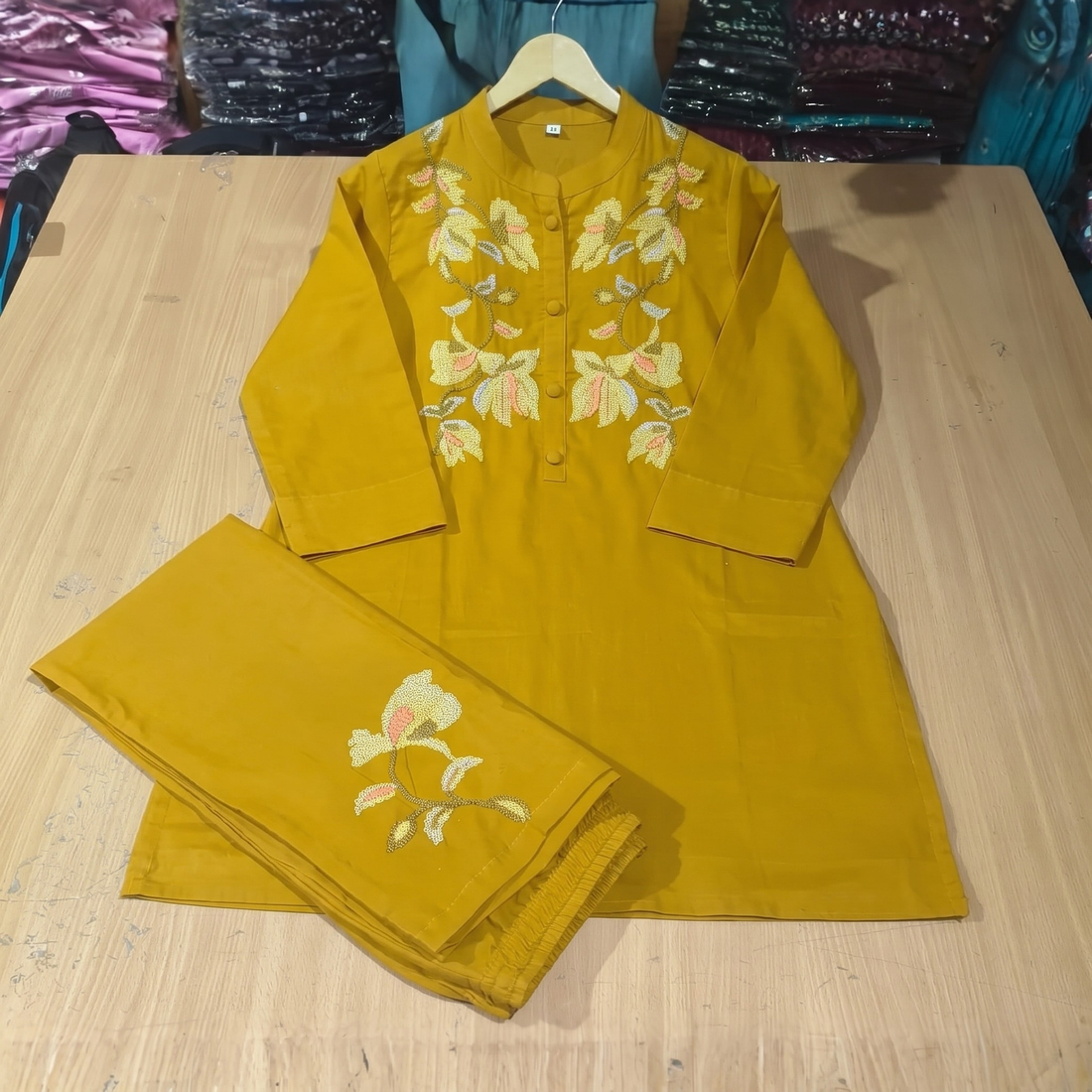Elegant Embroidered Co-Ord Set