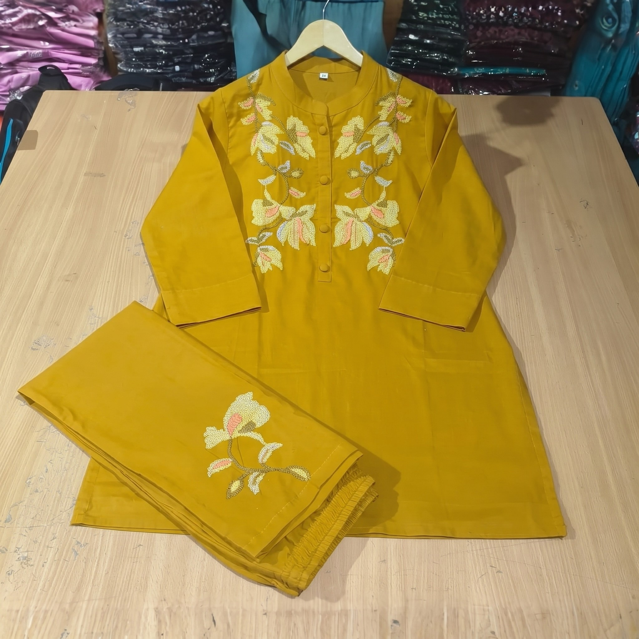 Elegant Embroidered Co-Ord Set