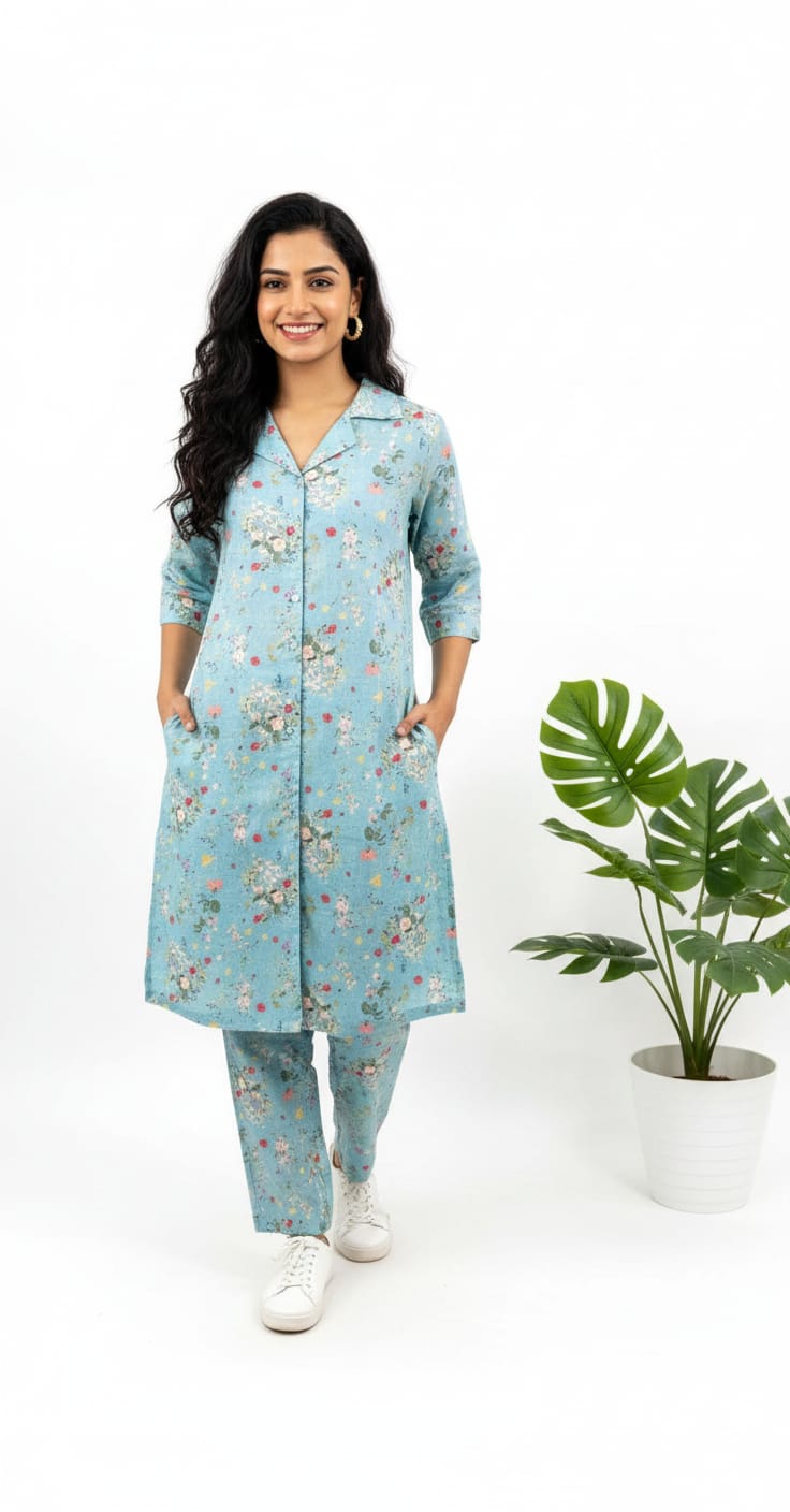 Beautiful Linen Co-Ord Set